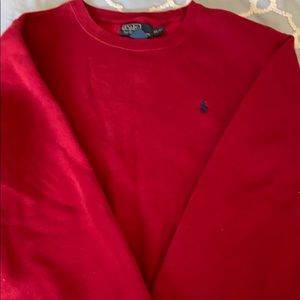 Men’s polo crew neck sweatshirt like new